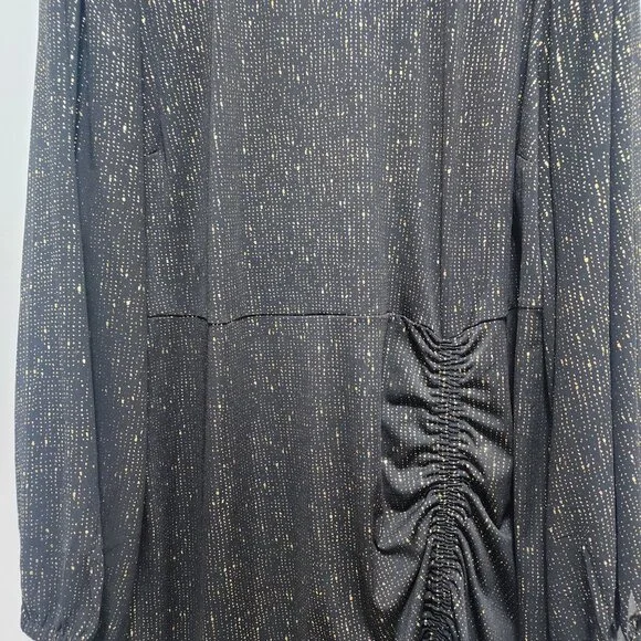 Worn Once Torrid Size 4 Studio Knit Gold & Black Dress Worn Once Torrid Size 4 Studio Knit Gold & Black Dress